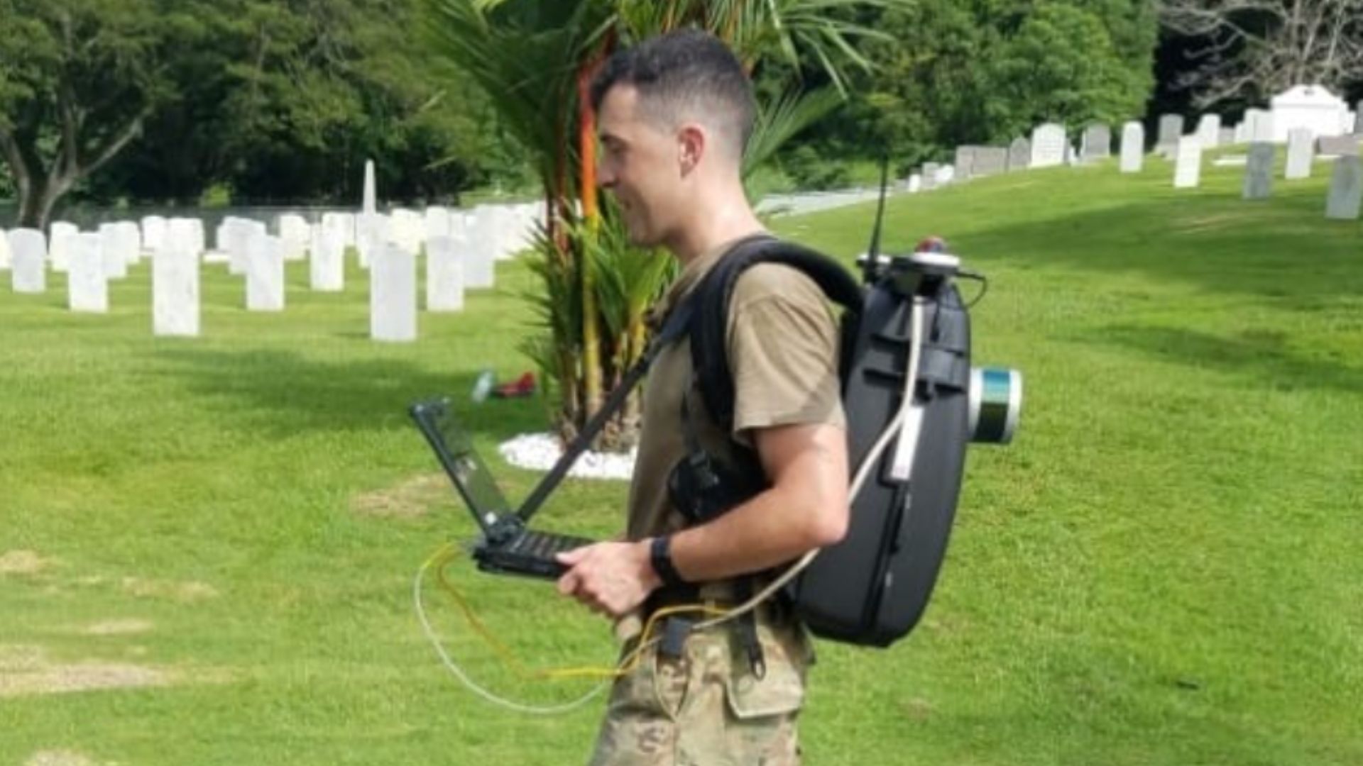 Militar Backpack Mapping