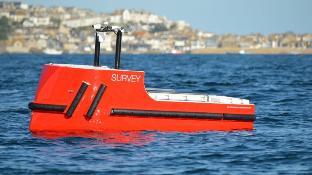 Multi Beam & Laser Survey Onboard USV